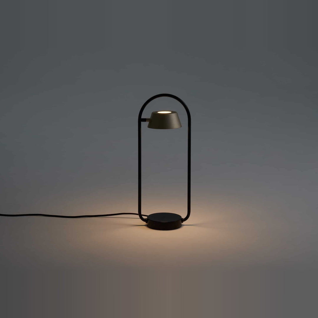Olo Ring Table Lamp by Seed Design, styled in a room setting, view 5