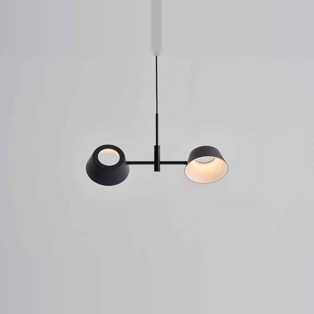 Olo XL Pendant P2 by Seed Design in Black, studio shot