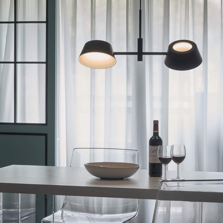 Olo XL Pendant P2 by Seed Design, styled in a room setting, view 2