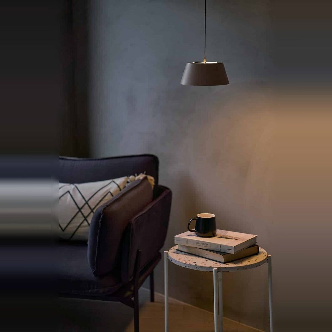 Olo XL Pendant P1 by Seed Design, styled in a room setting, view 2