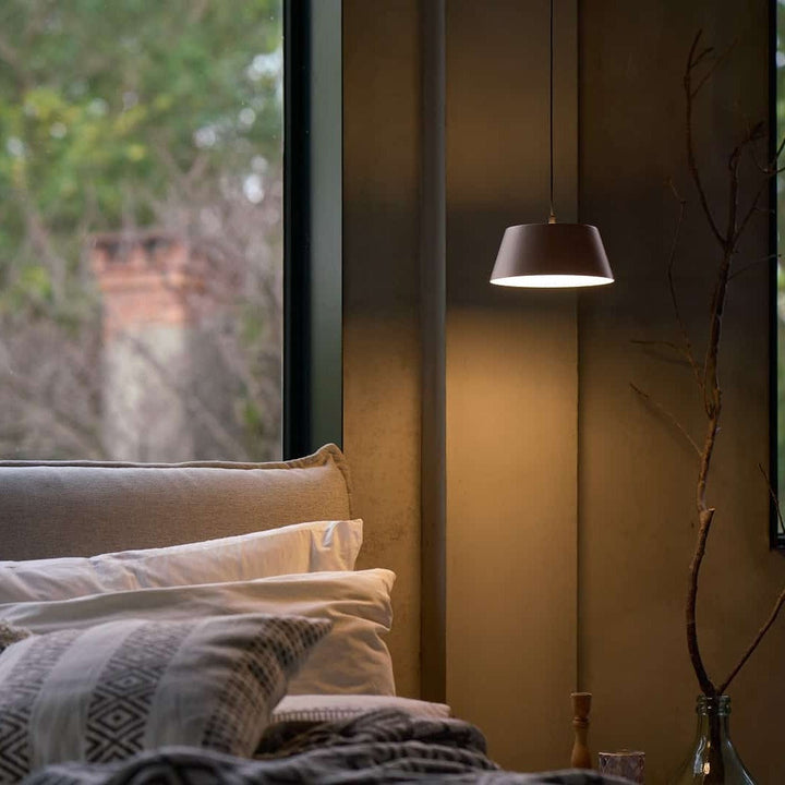 Olo XL Pendant P1 by Seed Design, styled in a room setting, view 5