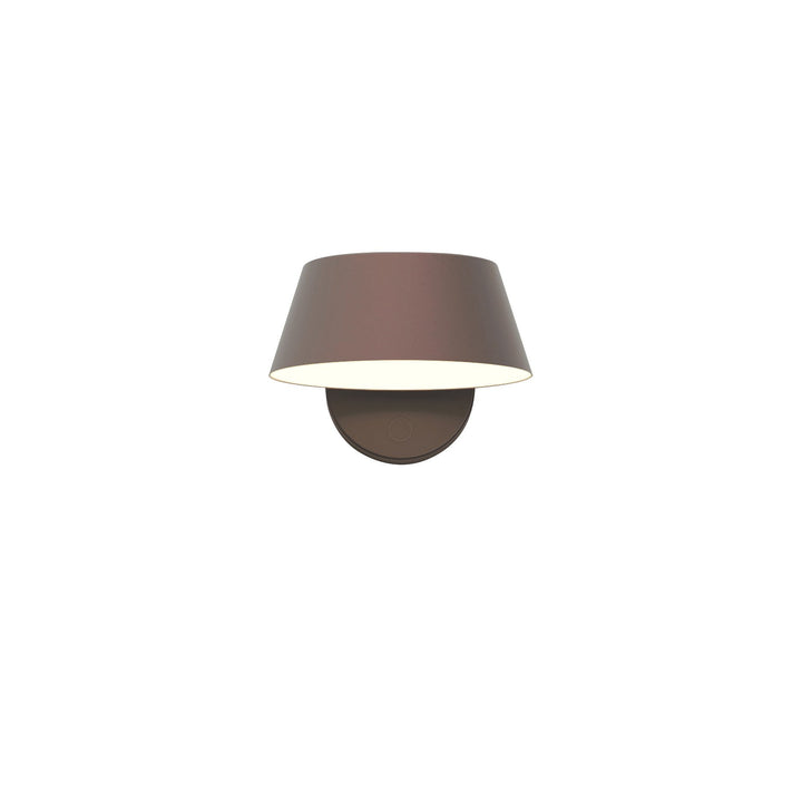 Olo XL Wall Sconce by Seed Design in Cocoa, studio shot