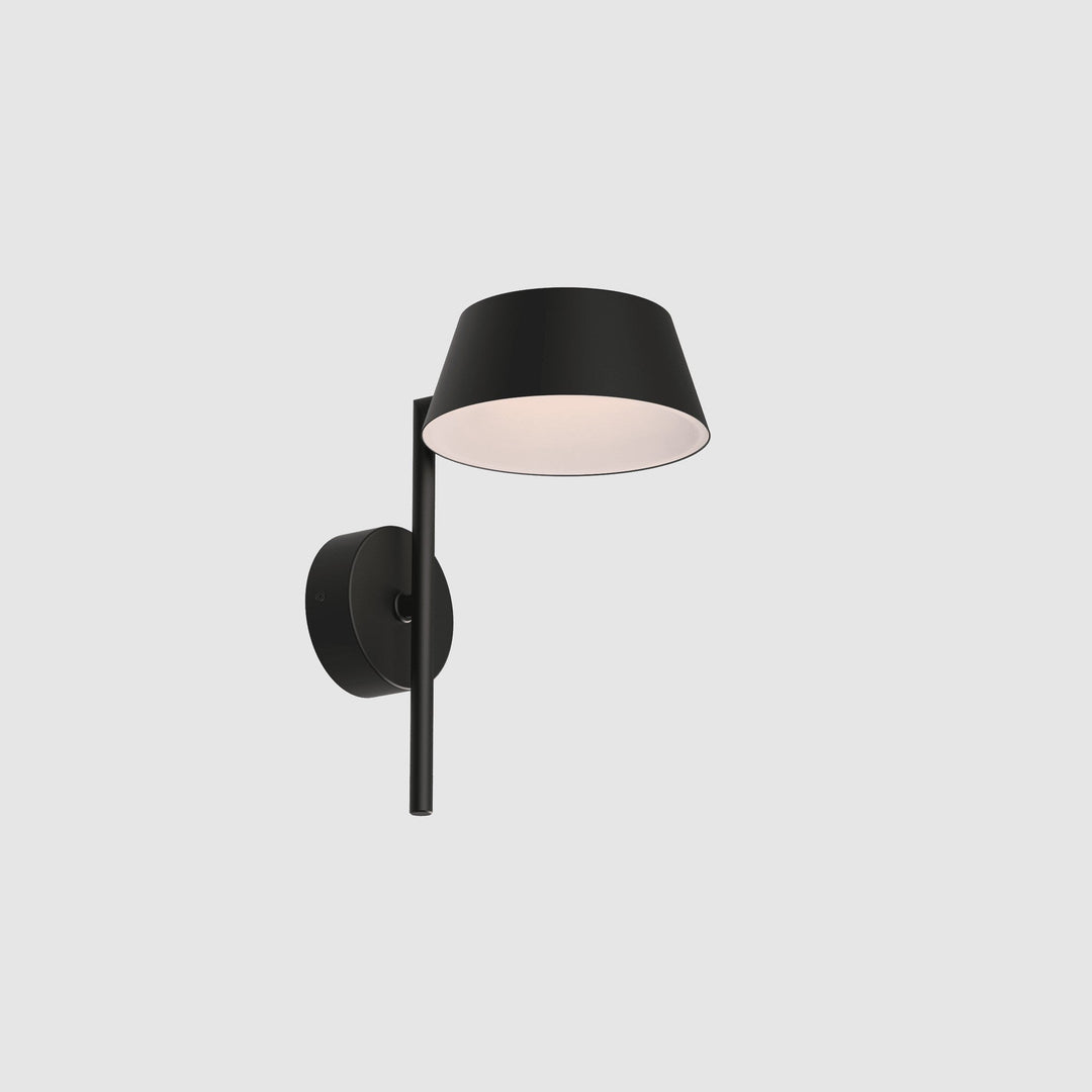 Olo XL Wu Wall Sconce by Seed Design in Black, studio shot