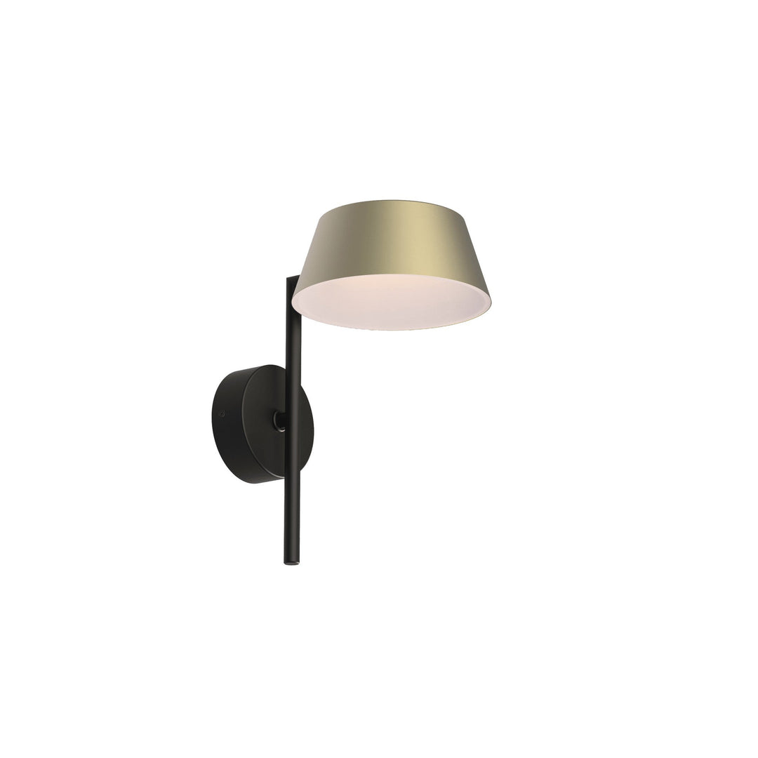 Olo XL Wu Wall Sconce by Seed Design in Champagne Gold, studio shot