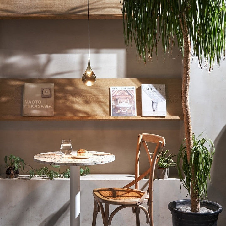 Paopao Pendant P1 by Seed Design, styled in a room setting