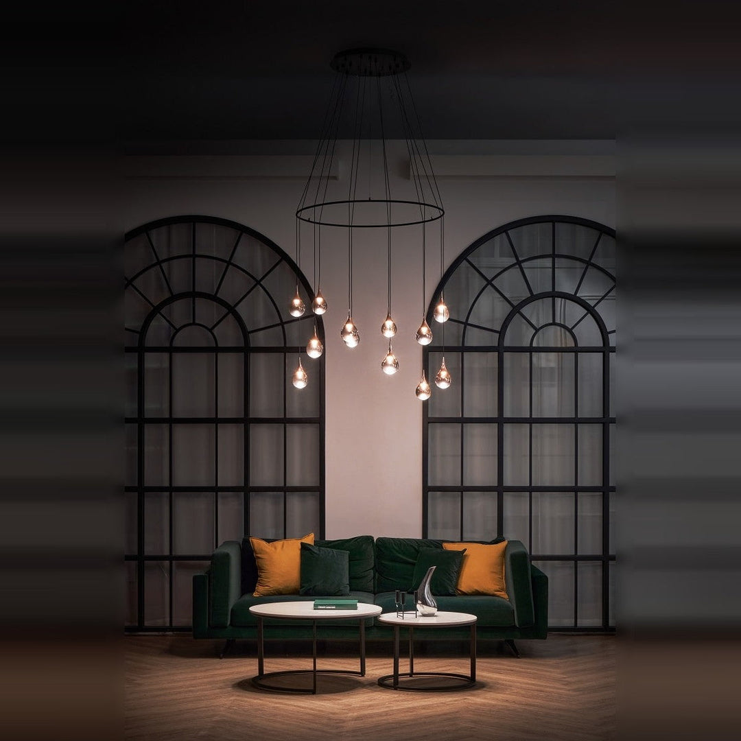 Paopao Pendant P12 by Seed Design, styled in a room setting, view 5
