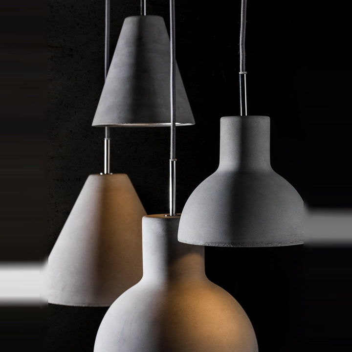 Castle Cone Pendant by Seed Design, styled in a room setting, view 3