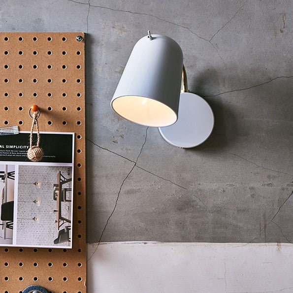 Dobi Wall Sconce by Seed Design, styled in a room setting, view 4