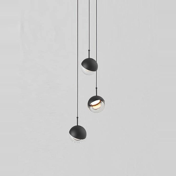 Dora Pendant P3 by Seed Design in Black, studio shot