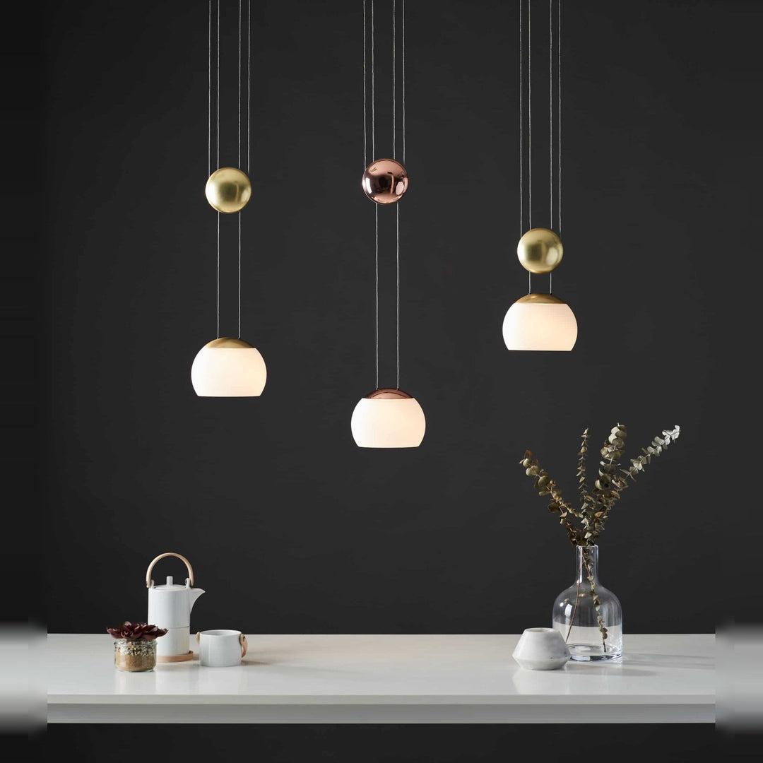 Jojo LED Pendant by Seed Design, studio shot, view 2