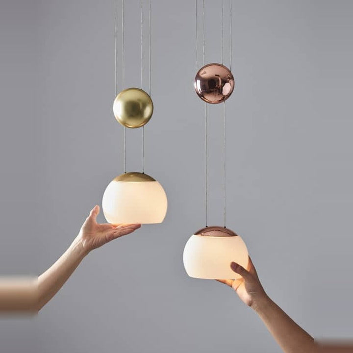 Jojo LED Pendant by Seed Design, styled in a room setting, view 7