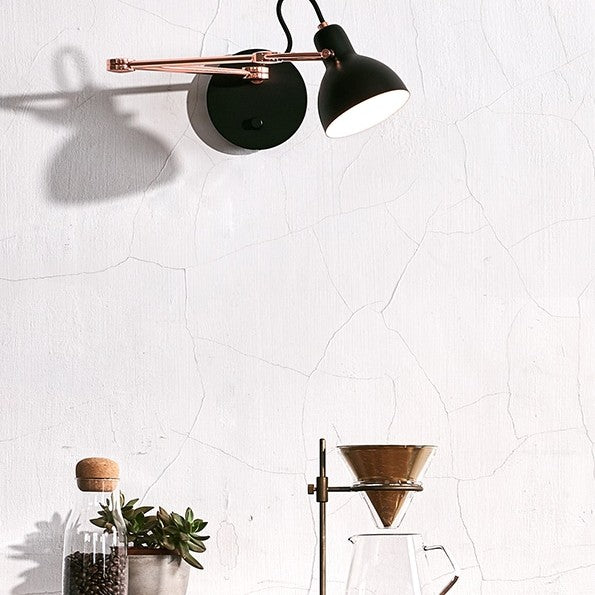 Laito Mini Wall Sconce L by Seed Design, styled in a room setting, view 3