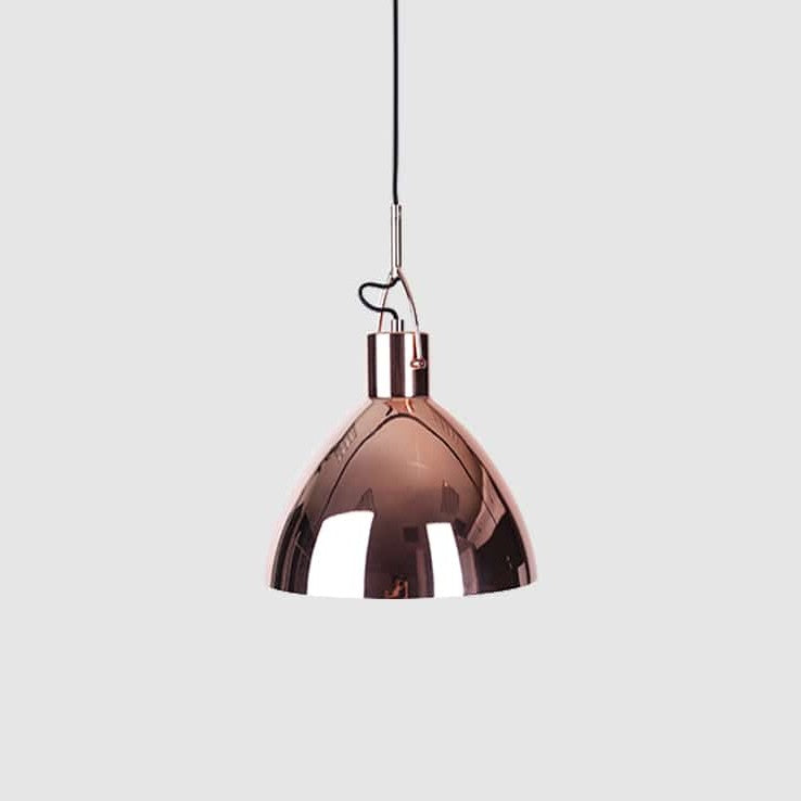 Laito Pendant L by Seed Design in Copper, studio shot