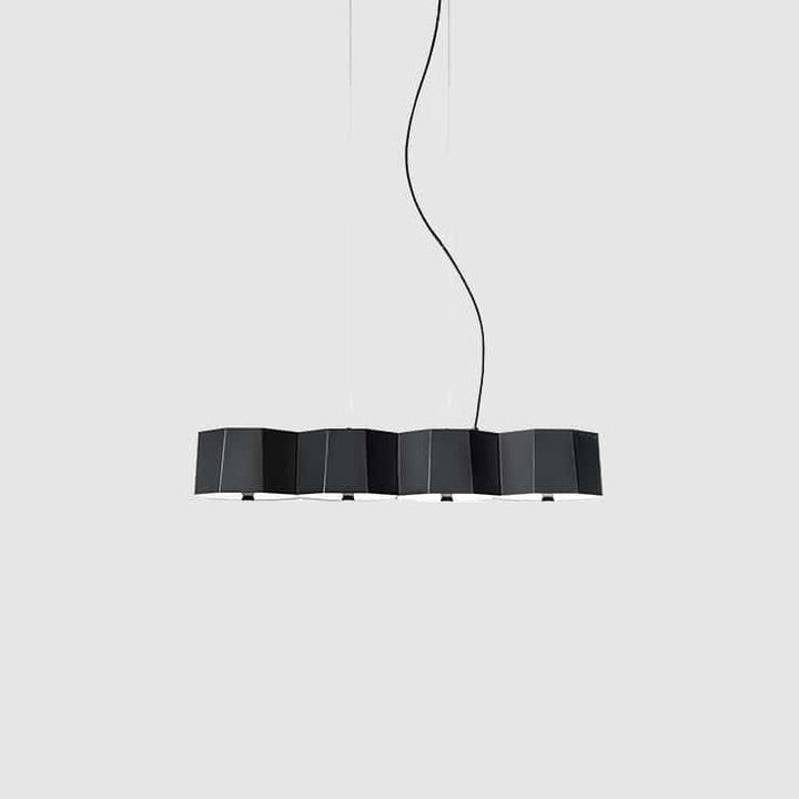 Zhe Pendant 4 by Seed Design in Black, studio shot