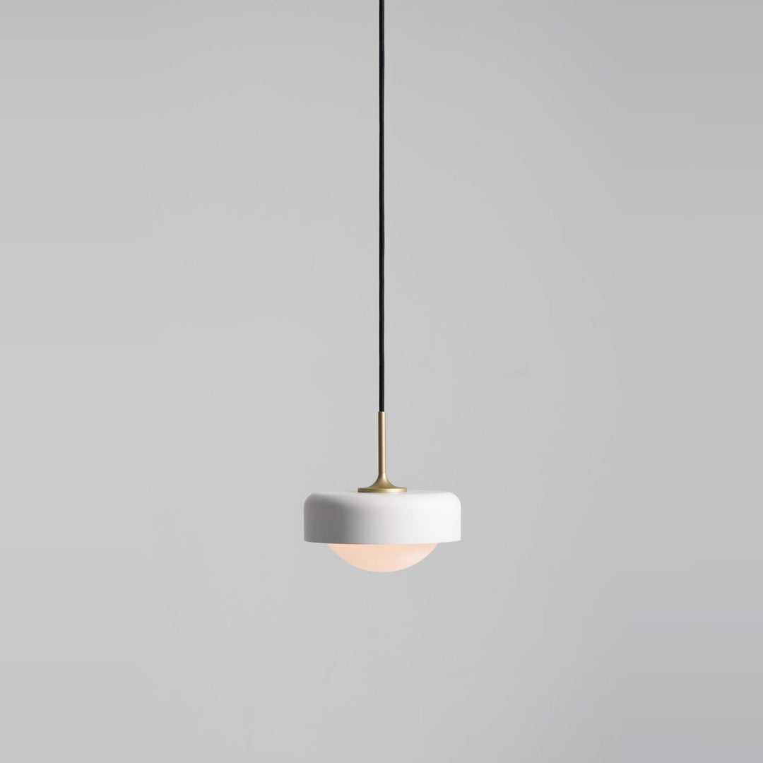 Pensee Pendant by Seed Design in White, studio shot