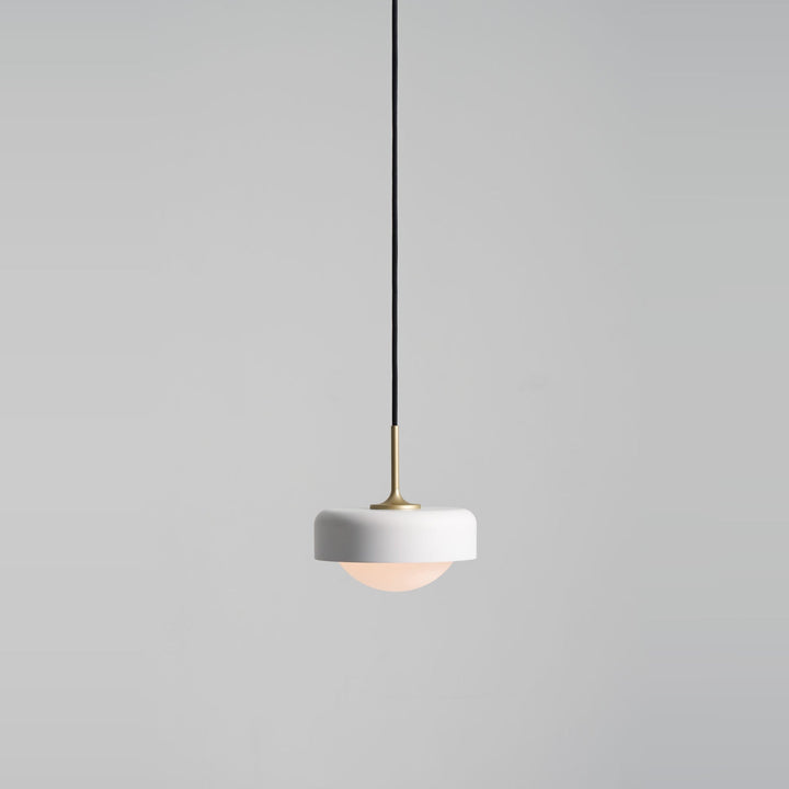 Pensee Pendant by Seed Design in White, studio shot