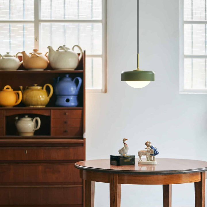 Pensee Pendant by Seed Design, styled in a room setting, view 2