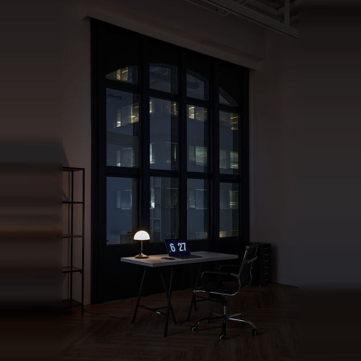 Pensee Table Lamp by Seed Design, styled in a room setting, view 8