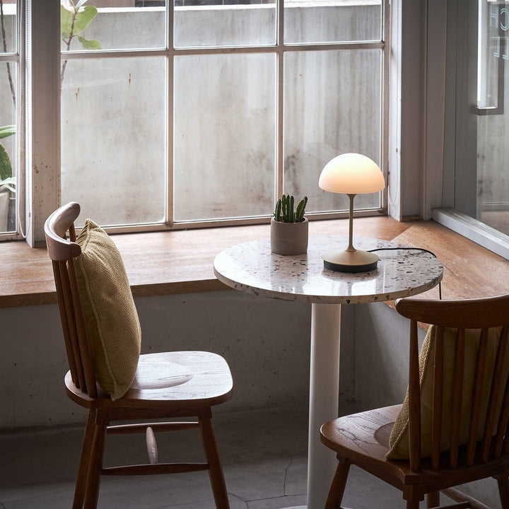 Pensee Table Lamp by Seed Design, styled in a room setting, view 11