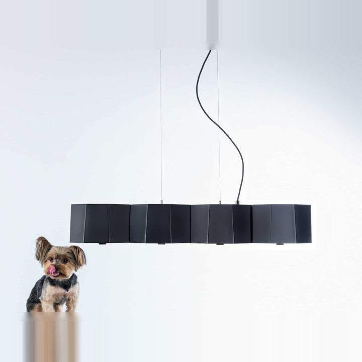 Zhe Pendant 4 by Seed Design, styled in a room setting, view 3