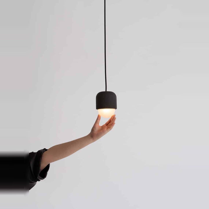 Castle Muse Noir Pendant by Seed Design, studio shot, view 2