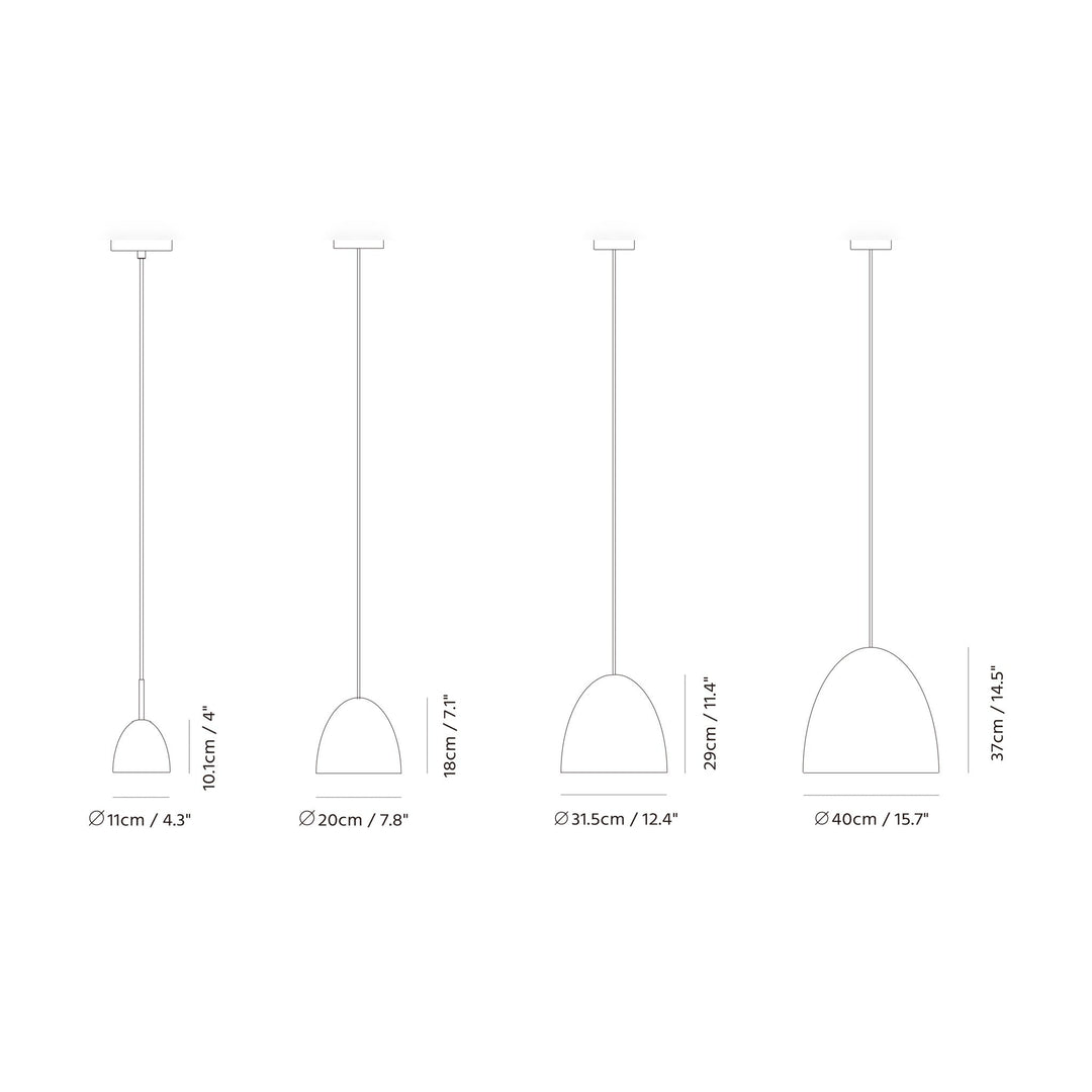 Castle Pendant by Seed Design, dimension drawing