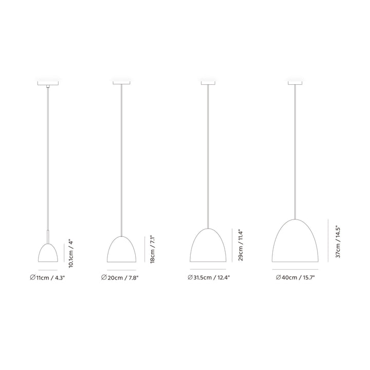 Castle Pendant by Seed Design, dimension drawing