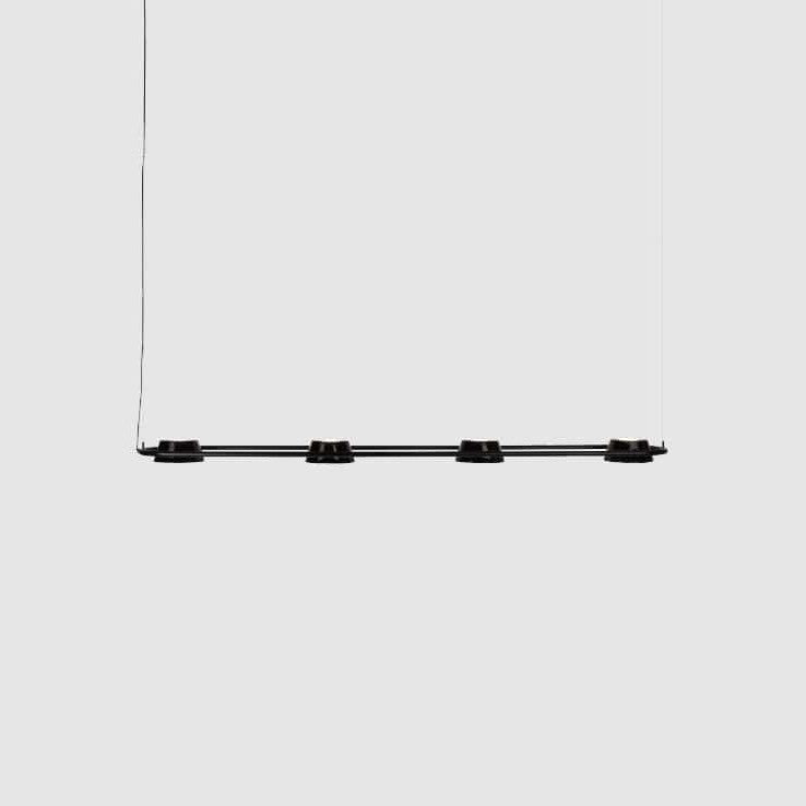 Olo Pendant PL4 by Seed Design in Black, studio shot