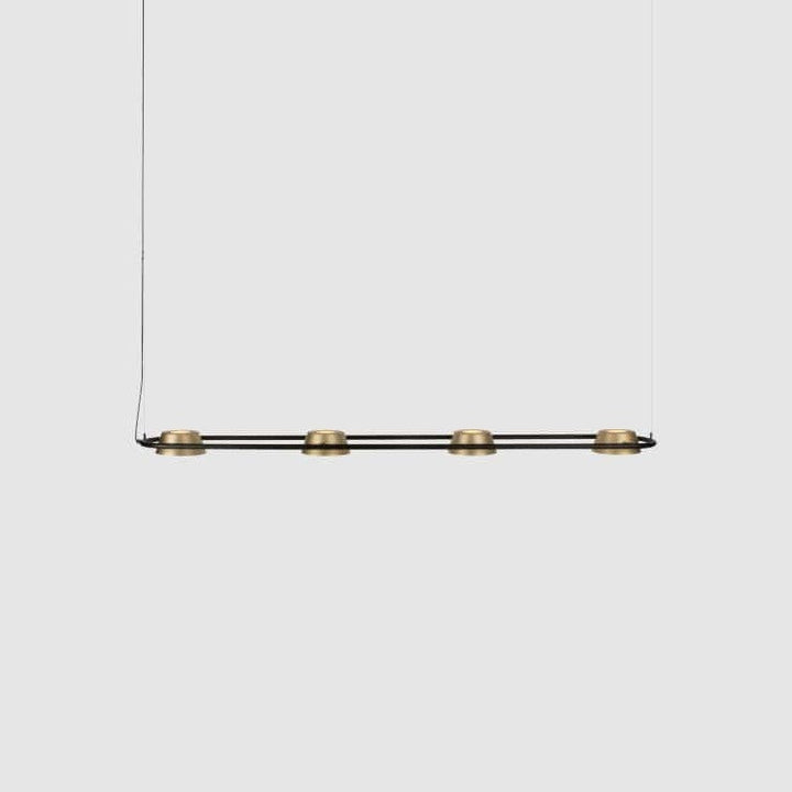 Olo Pendant PL4 by Seed Design in Champagne Gold, studio shot