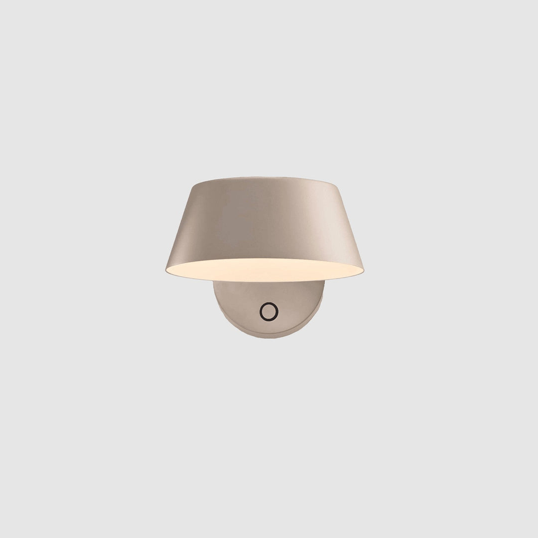 Olo XL Wall Sconce by Seed Design in Oatmeal, studio shot