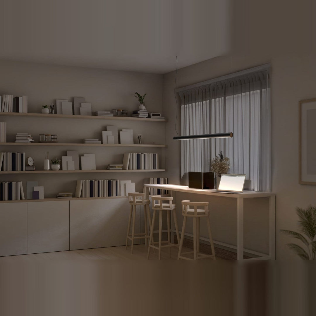 Turner Pendant P120 by Seed Design, styled in a room setting, view 4