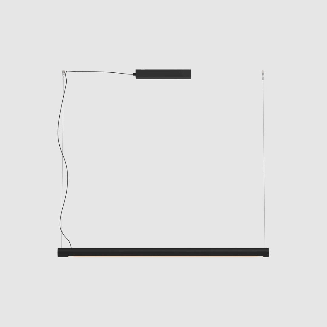 Turner Pendant P120 by Seed Design in Black, studio shot