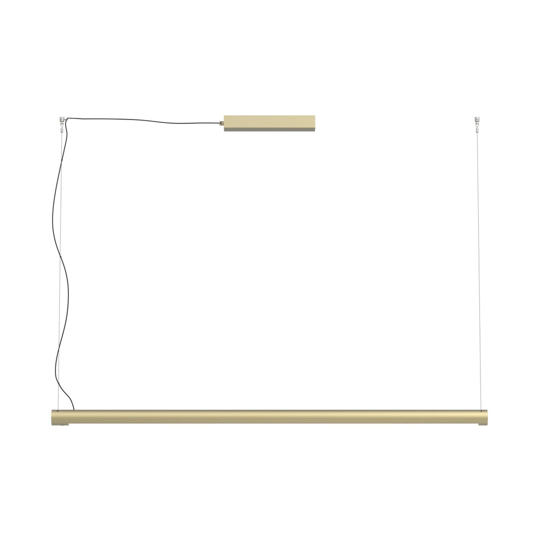 Turner Pendant P150 by Seed Design in Champagne Gold, studio shot