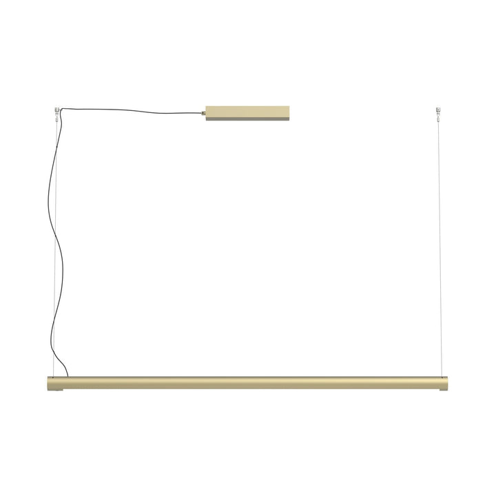 Turner Pendant P150 by Seed Design in Champagne Gold, studio shot