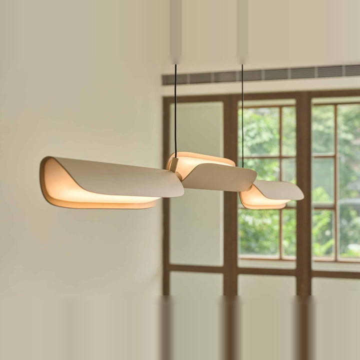 Flo Pendant PL3 by Seed Design, styled in a room setting, view 5
