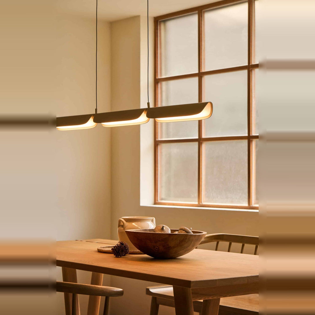Flo Pendant PL3 by Seed Design, styled in a room setting