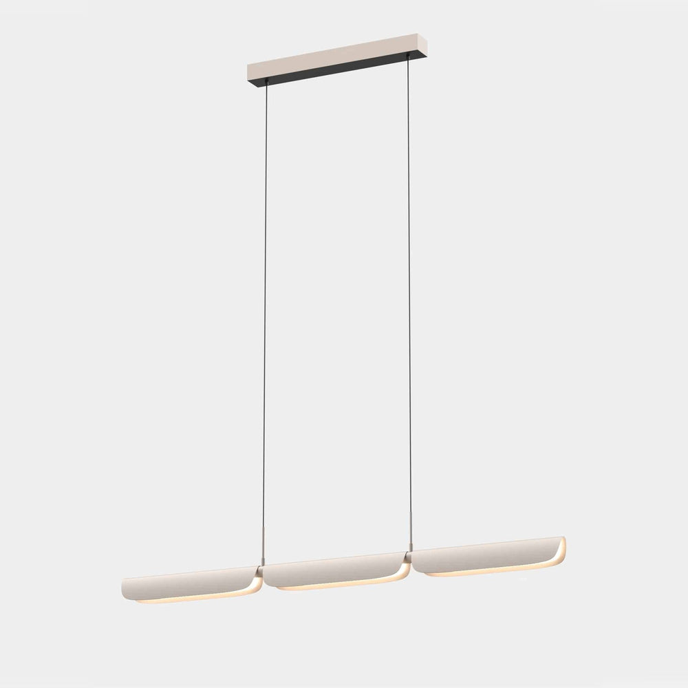 Flo Pendant PL3 by Seed Design in Oatmeal, studio shot