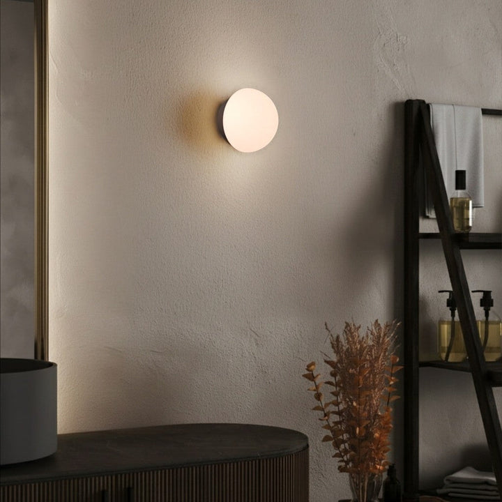 Pensee Wall/Ceiling Light by Seed Design, styled in a room setting, view 3