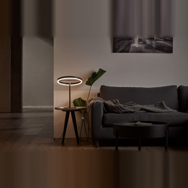 Sol Table Lamp by Seed Design, styled in a room setting, view 4