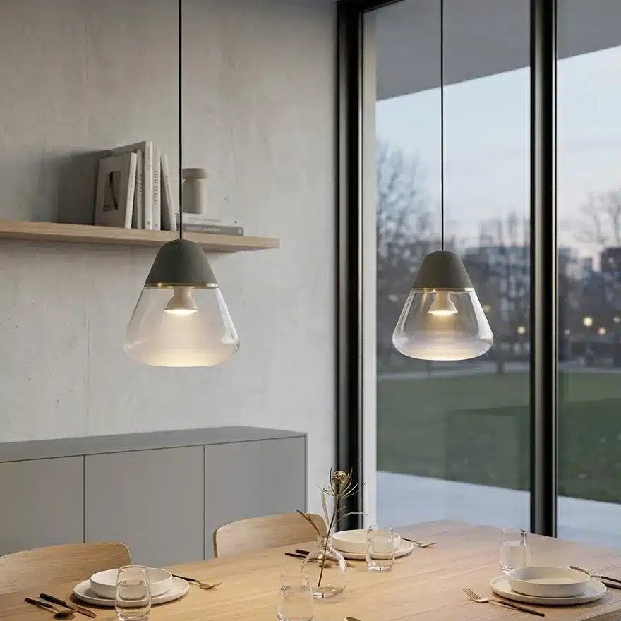 Cen Pendant by Seed Design, styled in a room setting