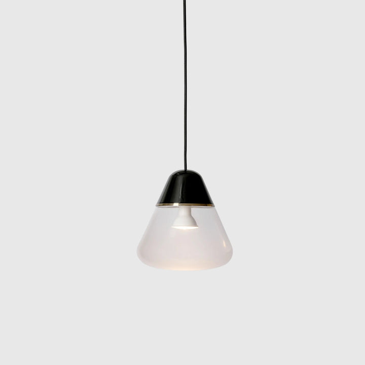 Cen Pendant by Seed Design in Black, studio shot
