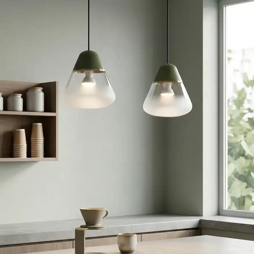 Cen Pendant by Seed Design, styled in a room setting, view 7