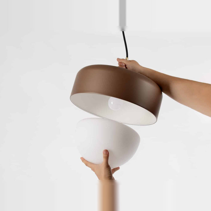 Pensee L Pendant by Seed Design, close-up detail
