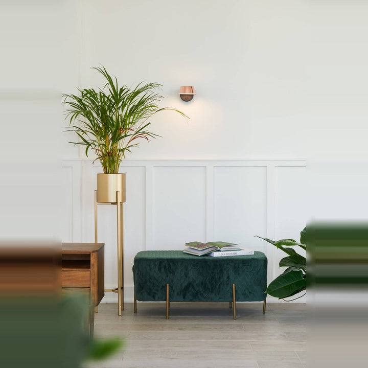 Olo Wall Sconce by Seed Design, styled in a room setting, view 5