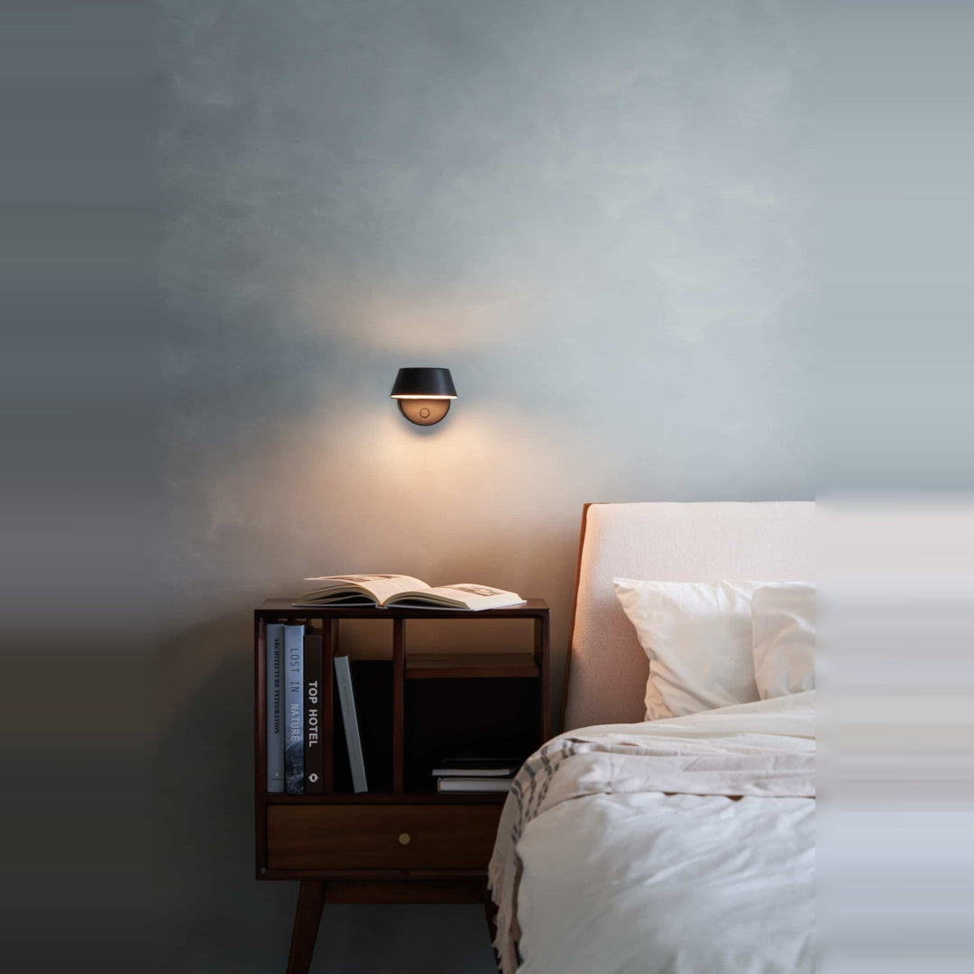 Olo Wall Sconce by Seed Design, styled in a room setting, view 3