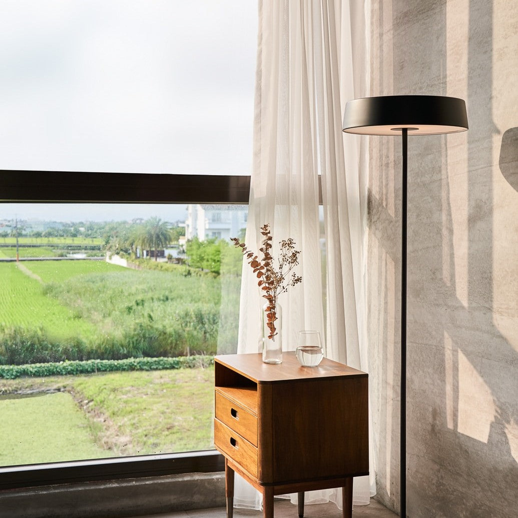 China LED Floor Lamp by Seed Design, styled in a room setting, view 2