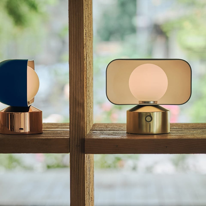 Hoodie Table Lamp by Seed Design, styled in a room setting, view 8