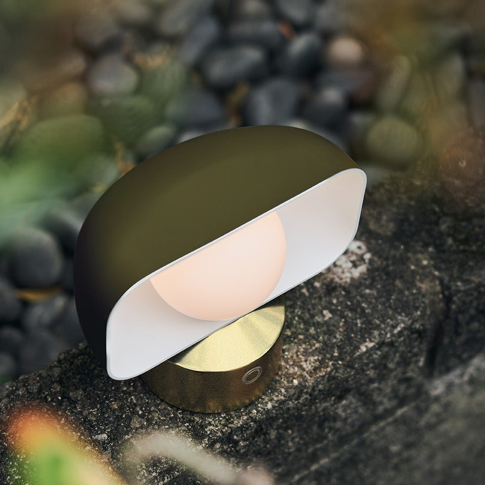 Hoodie Table Lamp by Seed Design, styled in a room setting, view 9