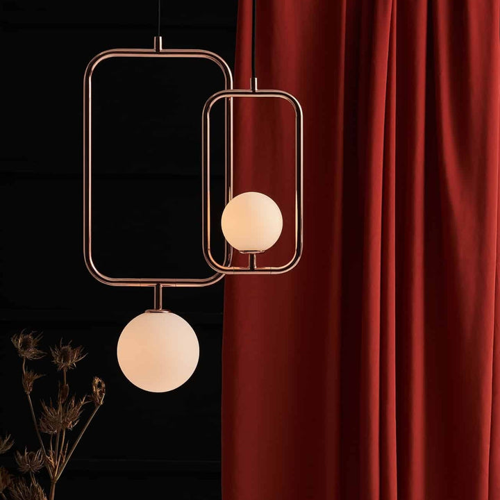 Sircle Pendant L by Seed Design, styled in a room setting, view 3