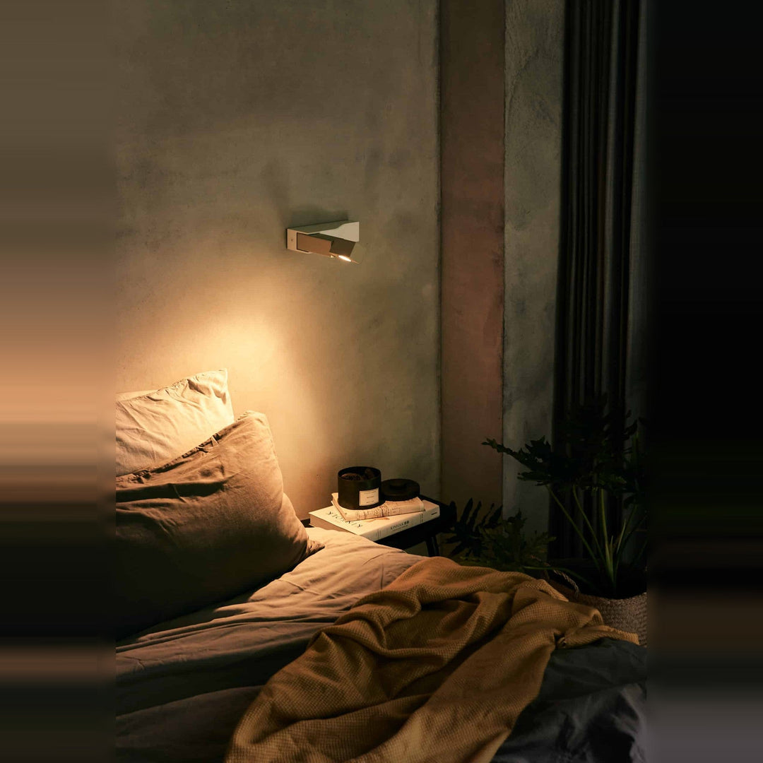 Wu Wall Sconce by Seed Design, styled in a room setting, view 3